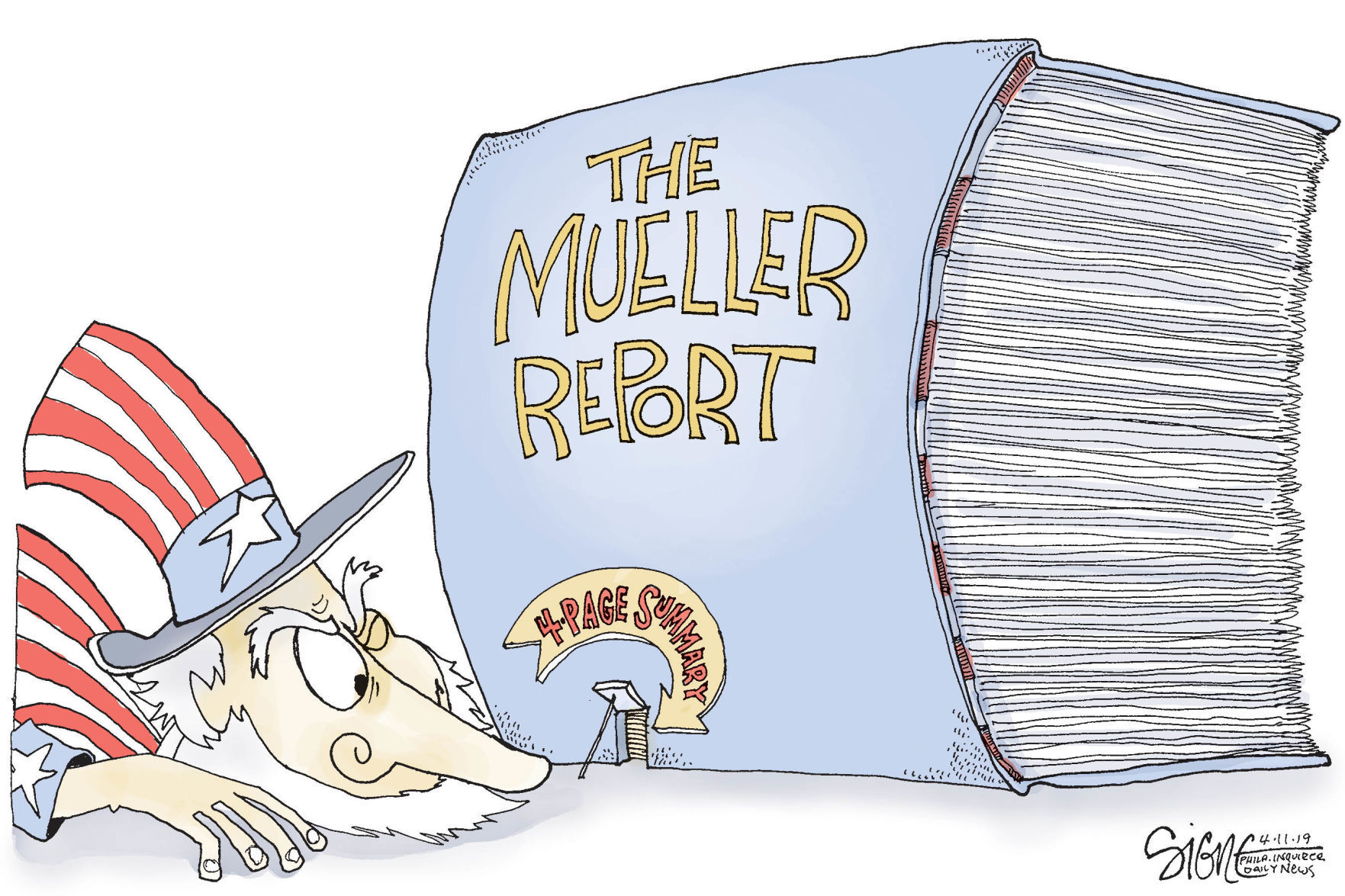 Signe Wilkinson / Philadelphia Daily News